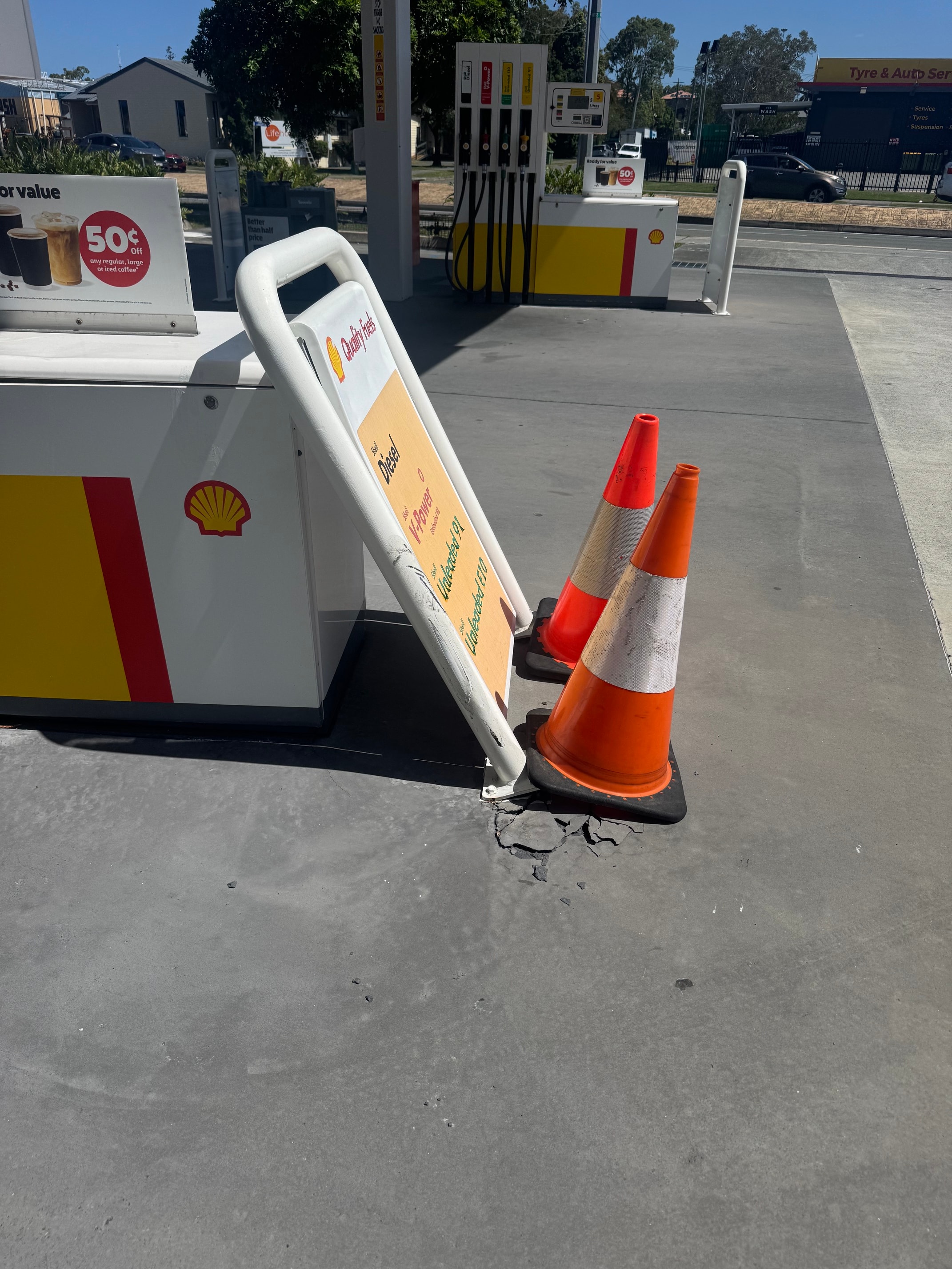 Forecourt Accident Damage & Reinstatement — photo 2